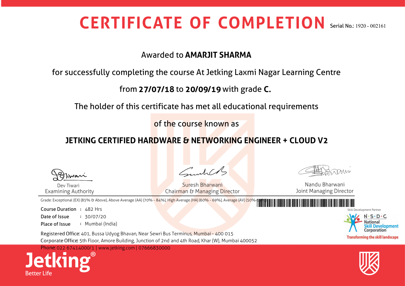 Image representing a link for Jetking Certified Hardware & Networking Engineer + Cloud V2